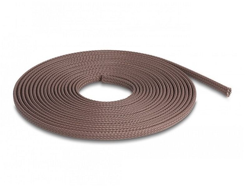 Delock 20904 Fonott ujjas rágcsáló biztos nyújtható barna 5 m x 12 mm borító