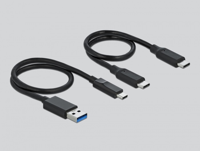 Delock 64000 M.2 NVMe PCIe SSD-hez USB Type-C anya dokkoló állomás