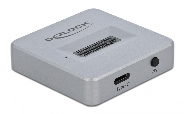 Delock 64000 M.2 NVMe PCIe SSD-hez USB Type-C anya dokkoló állomás