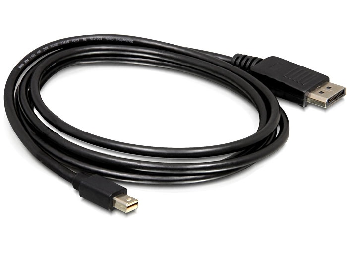 Delock 82438 Mini Displayport - Displayport kábel 1,8m