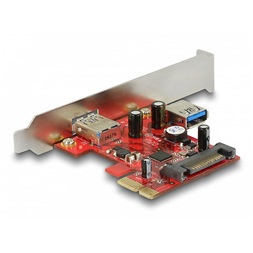 Delock 89273 PCI Express Card > 1 x külső 1 x belső USB 3.0