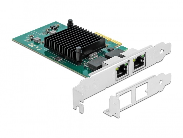 Delock 89021 PCI Express Kártya > 2 x Gigabit LAN