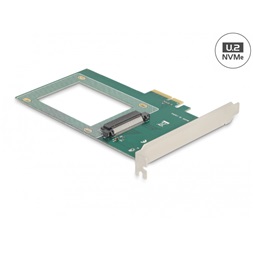 Delock 90081 PCI Express x4-kártya - 1 x belső U.2 NVMe SFF-8639