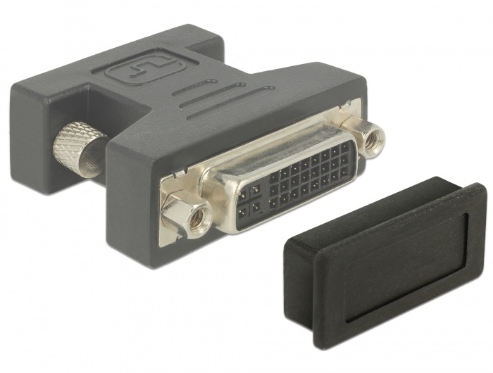 Delock 60160 Porvédő DVI kimenethez 10 darab fekete