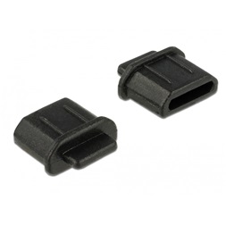 Delock 64031 Porvédő HDMI micro-D típusú kimenethez fogantyúval 10 db fekete