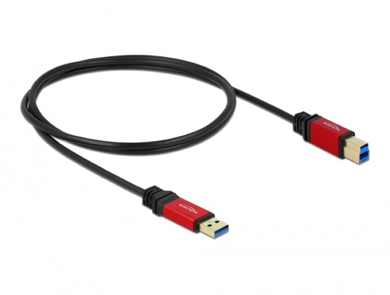 Delock Premium 82756 USB 3.0-A > USB-B apa/apa 1m kábel