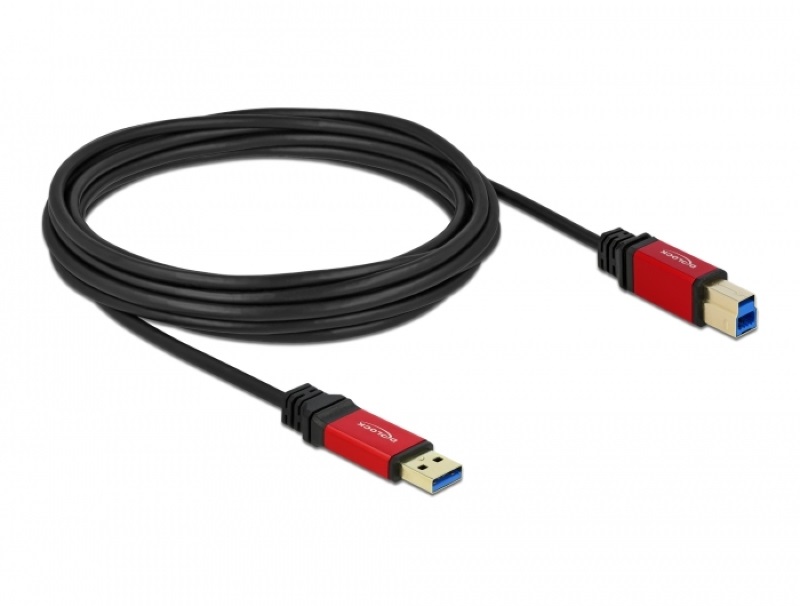 Delock Premium 82759 USB 3.0-A > USB-B apa/apa 5m kábel