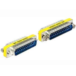 Delock 65482 Sub-D 25 pin apa > apa nemváltó adapter
