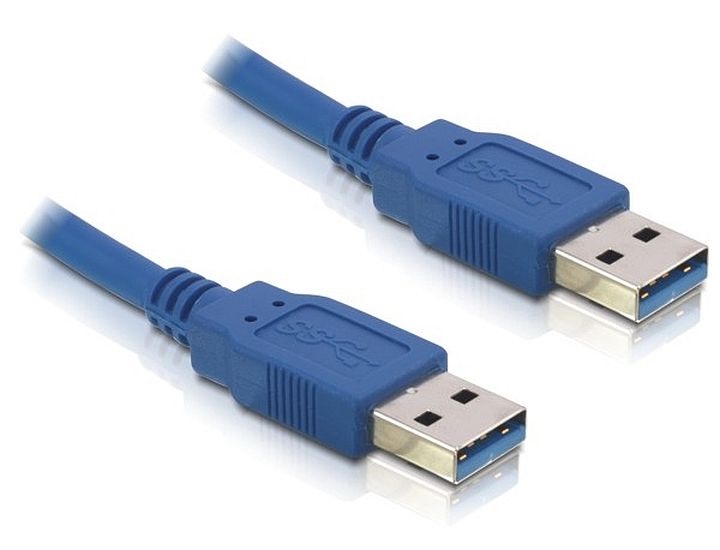 Delock 82430 USB 3.0-A kábel apa/apa 1,5m