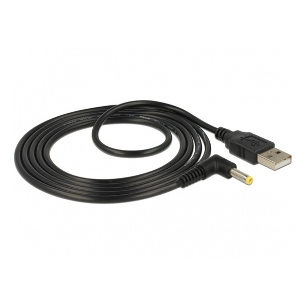 Delock 85544 USB tápkábel > DC 4,0 x 1,7 mm apa 90 1,5 m hosszú