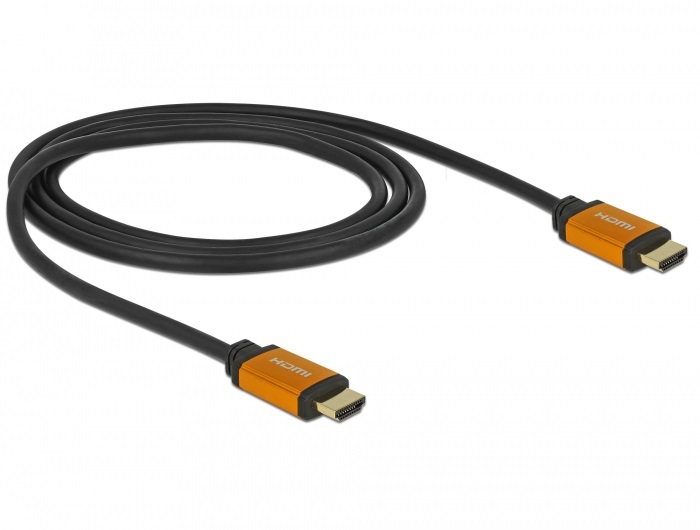 Delock 85727 Ultra nagy sebességű 48Gbps 8K 60Hz 1m HDMI kábel