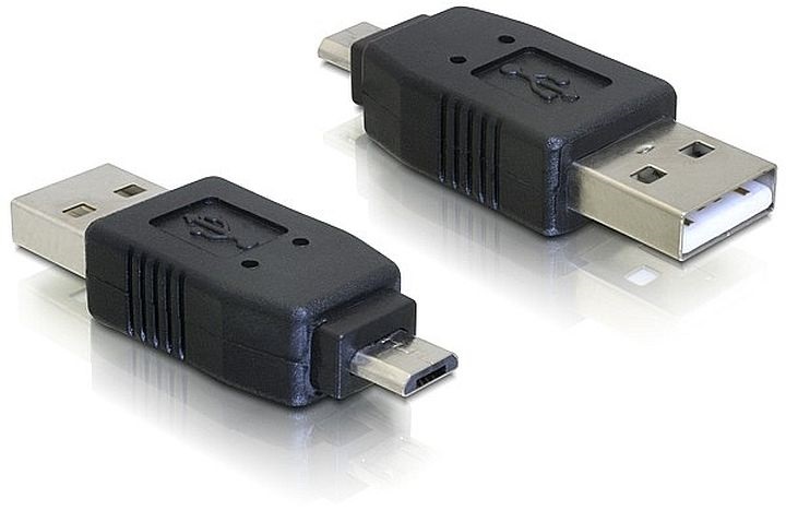 Delock 65036 adapter USB micro-B apa USB2.0 A apára