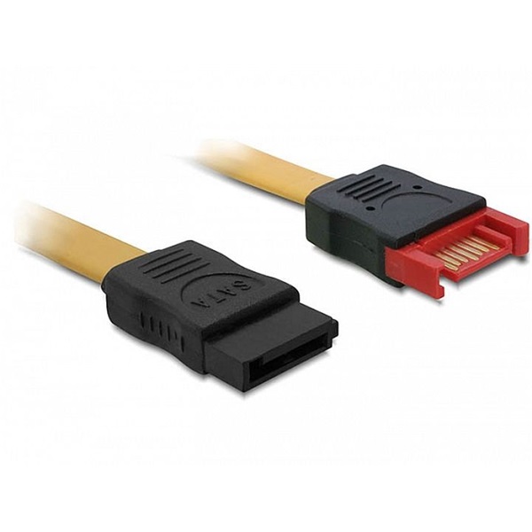 Delock 82856 kábel SATA 6 Gb/s bővítő, apa-anya, 100 cm