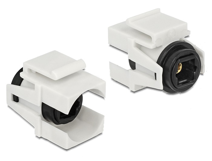 Delock 86337 keystone modul TOSLINK hüvely > hüvely