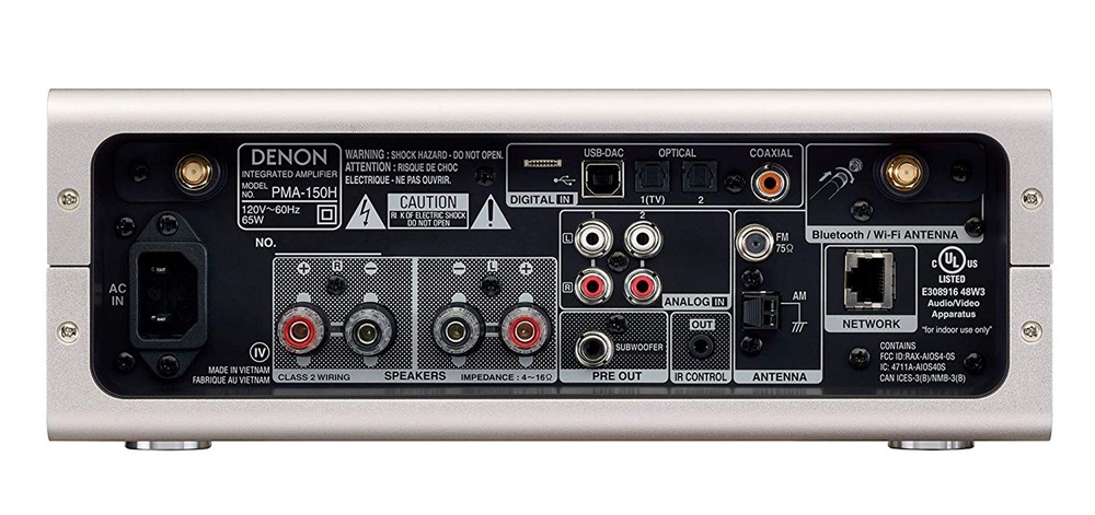 Denon PMA-150H prémium ezüst sztereó erősítő