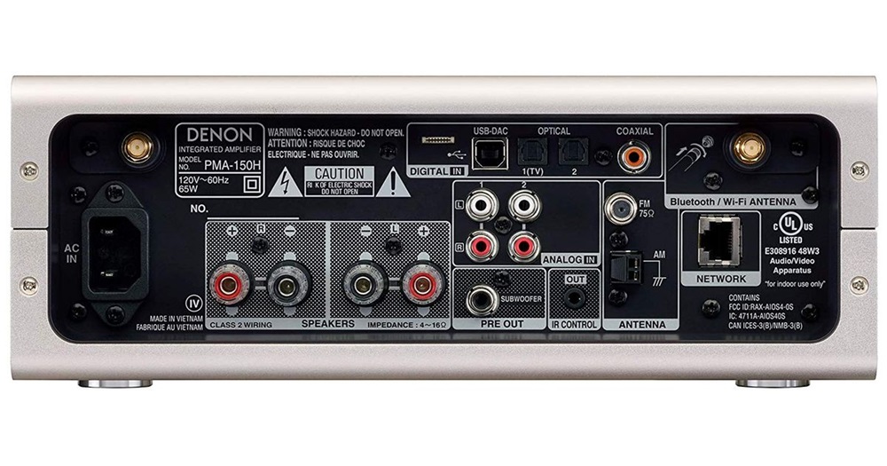 Denon PMA-150H prémium ezüst sztereó erősítő