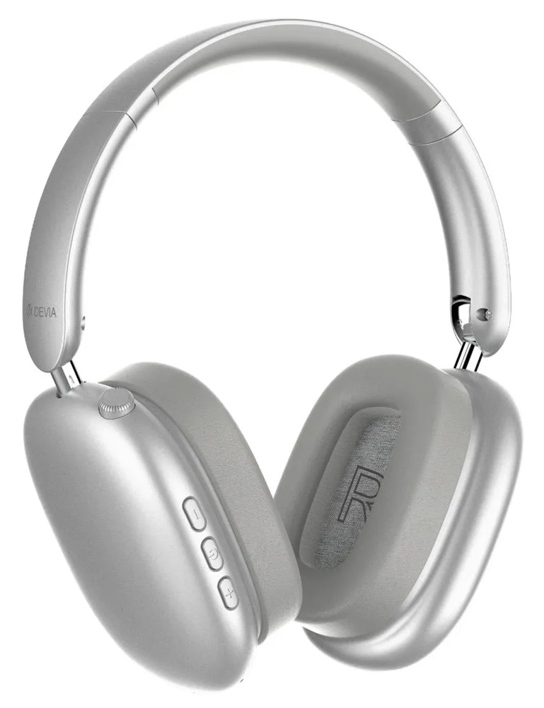 Devia ST121843 EarBass Pro2 ANC Bluetooth ezüst sztereó fejhallgató