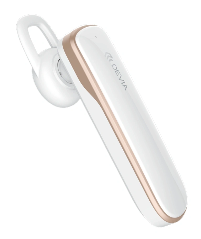 Devia ST311048 EM017 fehér Bluetooth autós headset