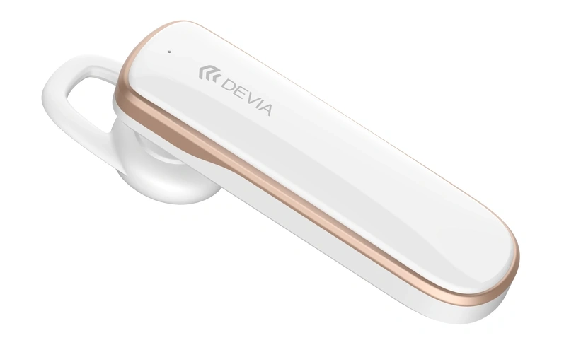 Devia ST311048 EM017 fehér Bluetooth autós headset
