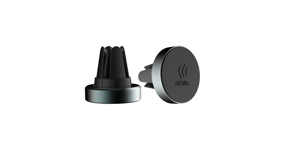 Devia ST329548 Devia Circle Air Vent Magnet szellőzőrácsba sötétszürke mágneses autóstartó