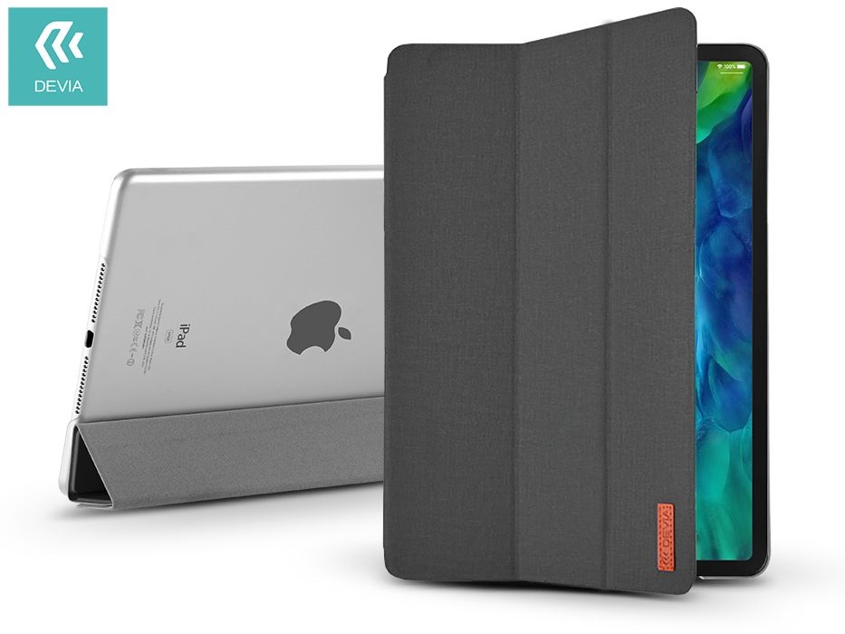 Devia ST334788 Apple iPad Pro 12,9"(2020) fekete védőtok