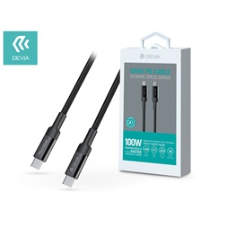 Devia ST354212 Type-C-Type-C 1,5 méter - Extreme Speed Series 100W PD Cable 5A adat- és töltőkábel