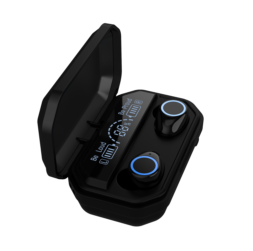 Devia ST355158 Joy A12 fekete True Wireless Bluetooth fülhallgató