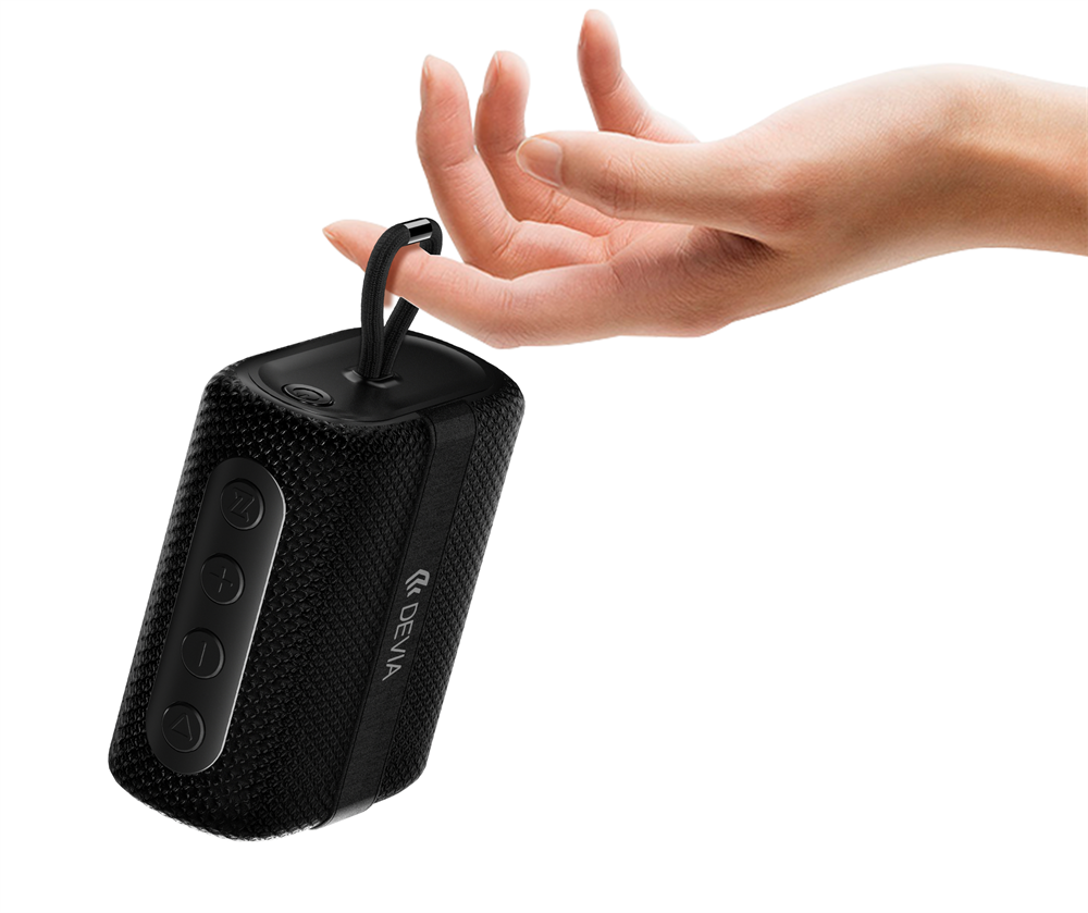 Devia ST379277 fekete bluetooth hangszóró