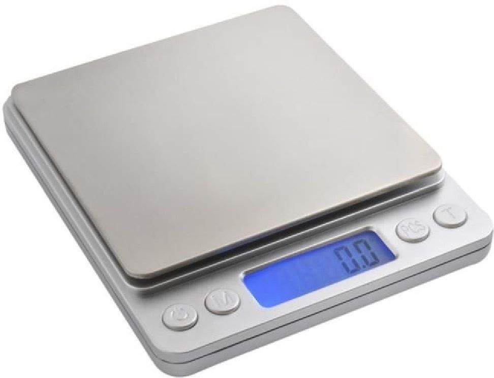 Ruhhy 2kg-ig digitális ékszer és konyhai mérleg
