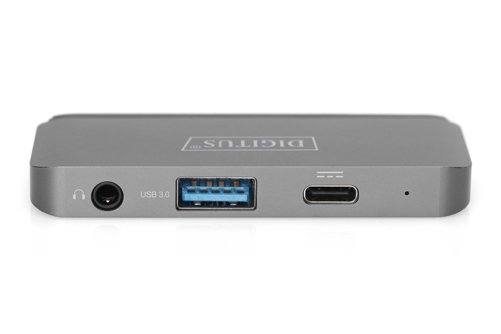 Digitus DA-70893 USB-C 4 portos univerzális mobil dokkoló