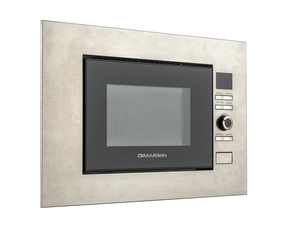 Dimarson DM-D70H20ESP-XT 1200W 21L inox beépíthető mikrohullámú sütő (Használt - B)