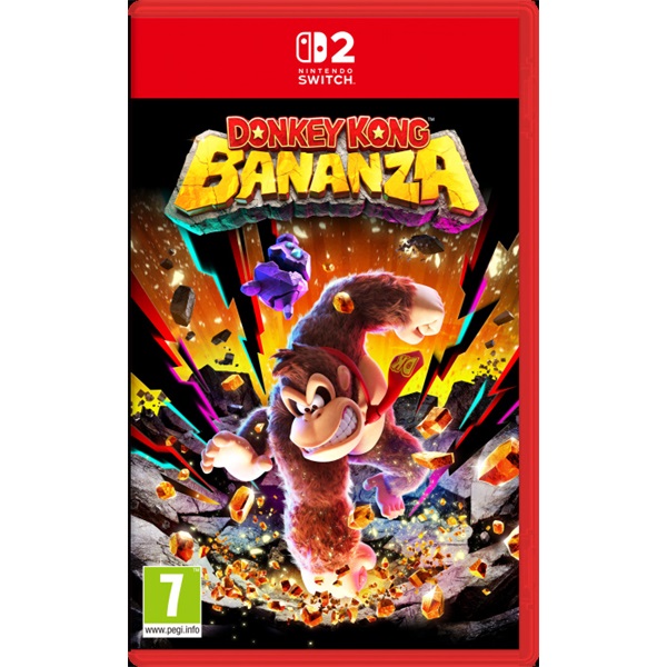 Donkey Kong Bananza Nintendo Switch 2 játékszoftver