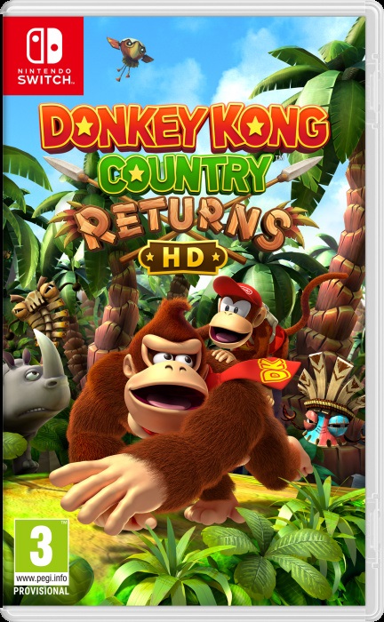 Donkey Kong Country Returns HD Nintendo Switch játékszoftver