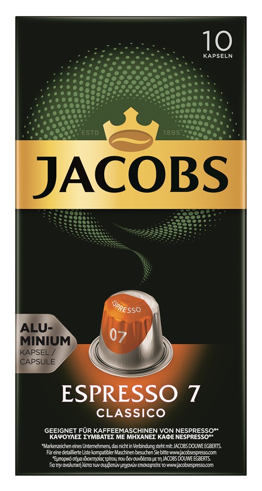 Douwe Egberts Jacobs Espresso Classico Nespresso kompatibilis 10 db kávékapszula