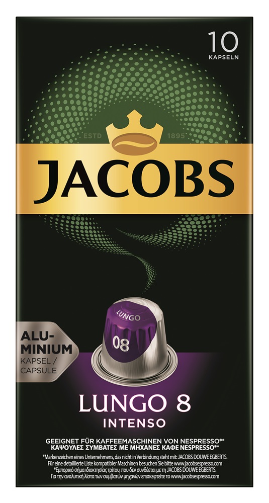 Douwe Egberts Jacobs Lungo Intenso 10 db kávékapszula