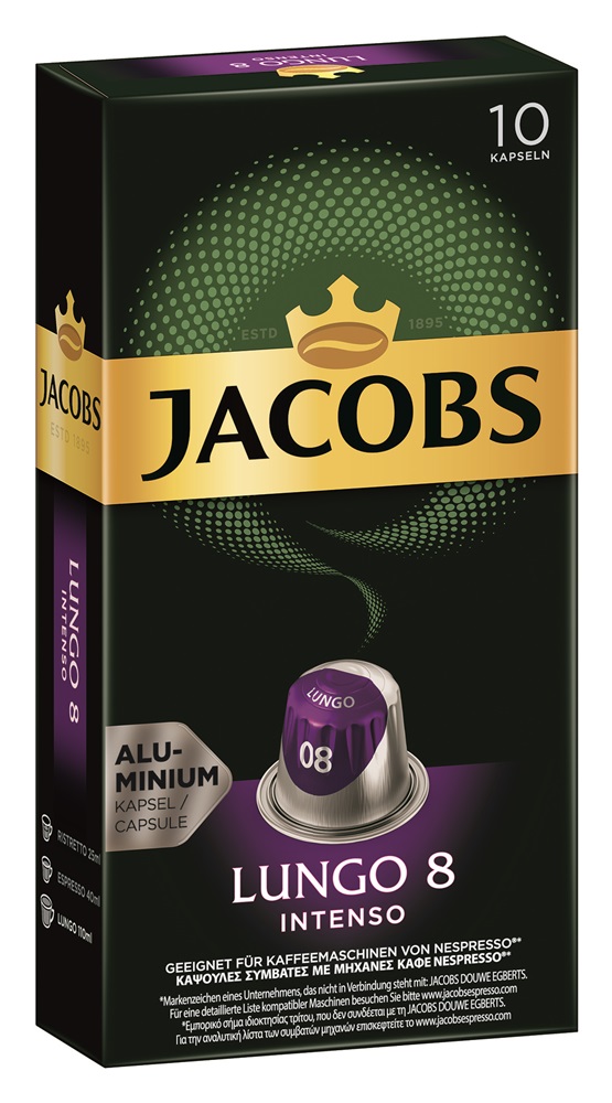 Douwe Egberts Jacobs Lungo Intenso 10 db kávékapszula