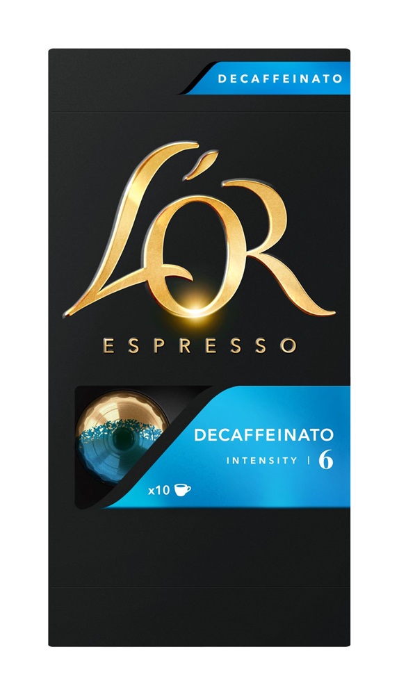 Douwe Egberts L`OR Decaffeinato Nespresso kompatibilis 10 db kávékapszula