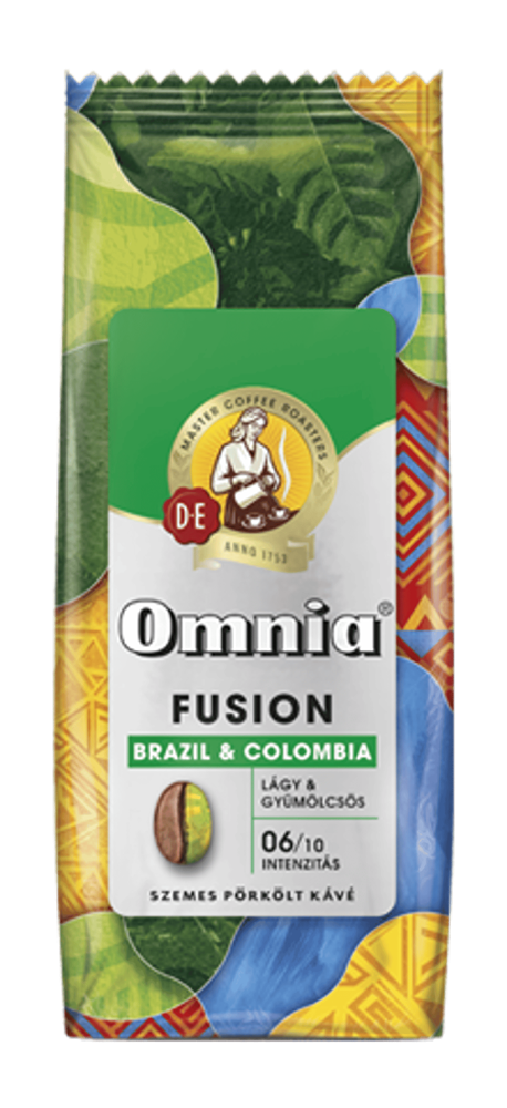Douwe Egberts Omnia Fusion Brazil&Colombia 900g szemes kávé
