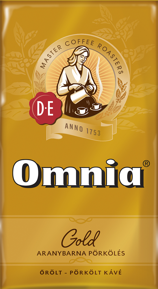 Douwe Egberts Omnia Gold 250 g pörkölt-őrölt kávé