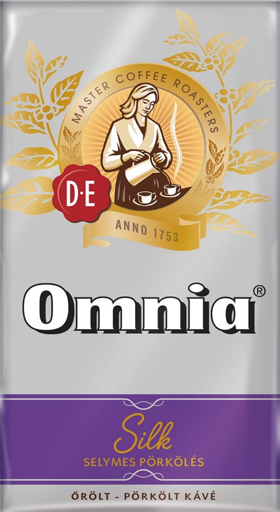 Douwe Egberts Omnia Silk 1000 g pörkölt-őrölt kávé
