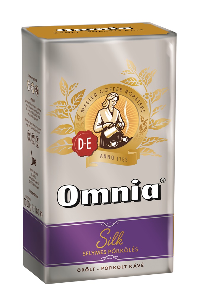 Douwe Egberts Omnia Silk 1000 g pörkölt-őrölt kávé
