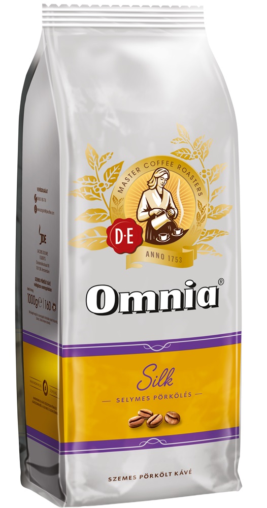 Douwe Egberts Omnia Silk 1000 g szemes kávé