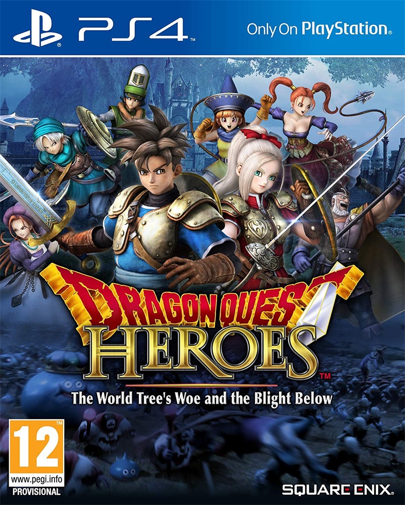 Dragon Quest Heroes The World Trees Woe And The Blight Below PS4 játékszoftver