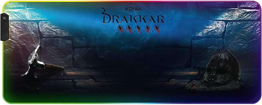 Drakkar Hetland Prime RGB egérpad - XL