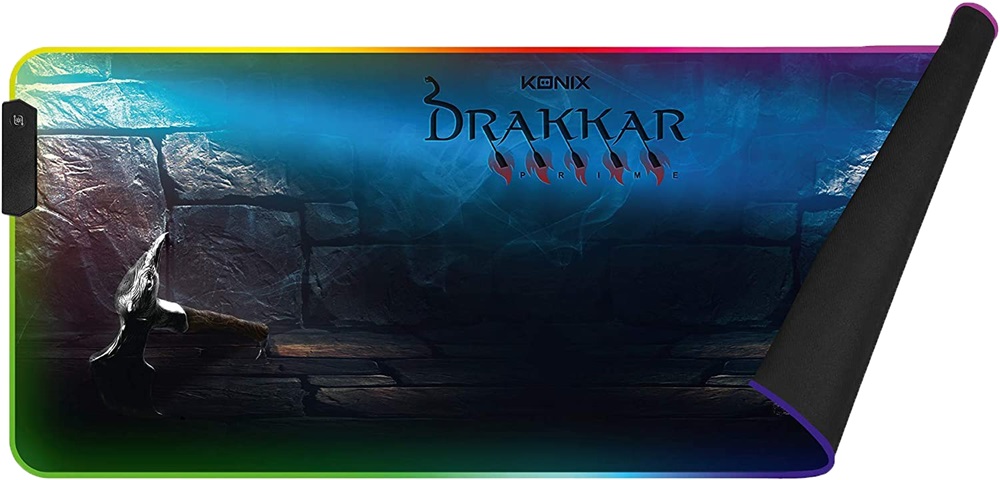 Drakkar Hetland Prime RGB egérpad - XL