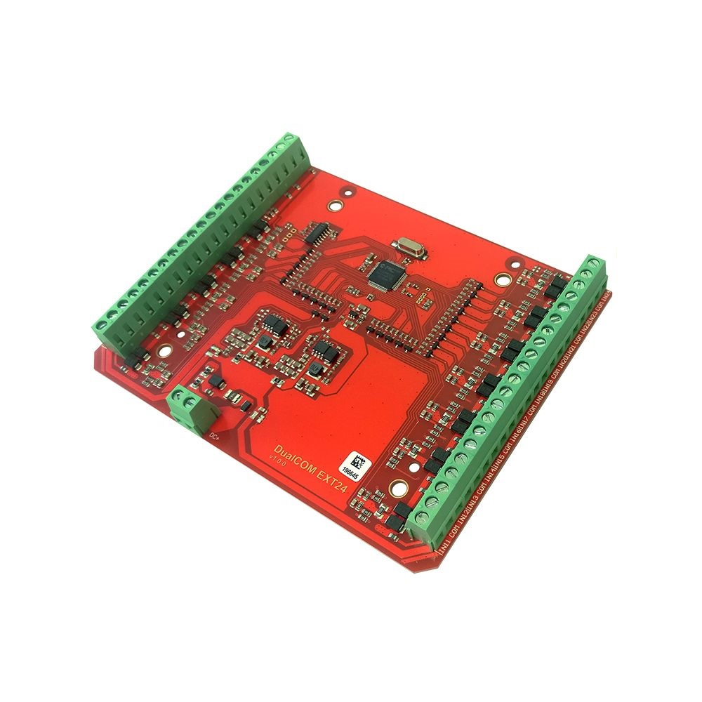 Dualcom SIA IP EXT24 - 2G/GSM alapú kontaktusvezérelt kommunikátor/SIA IP, TELLMon, TEX protokoll/6+24 NO/NC/EOL bemenet