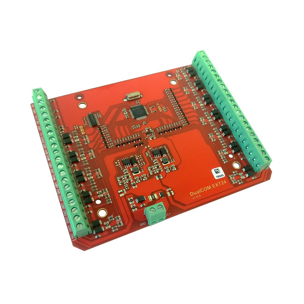 Dualcom SIA IP EXT24 - 2G/GSM alapú kontaktusvezérelt kommunikátor/SIA IP, TELLMon, TEX protokoll/6+24 NO/NC/EOL bemenet