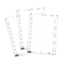 Durable 150x67 mm 80 db/cs logisztikai zsebhez betétlap