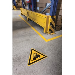 Durable 430x430 mm Vigyázat! Targonca biztonsági jel