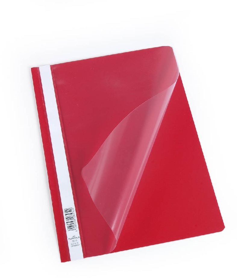 Durable A4 PP piros gyorsfűző